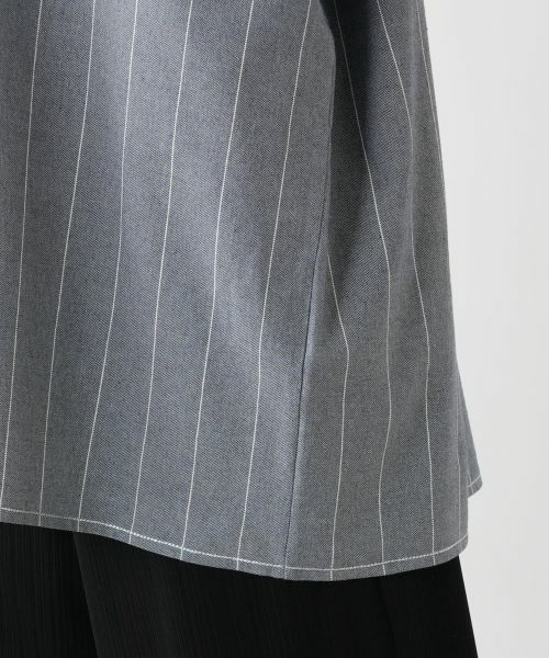 Leilian PLUS HOUSE / レリアンプラスハウス シャツ・ブラウス | ラップ風切替ブラウス【CINZIA CALDI】 | 詳細10