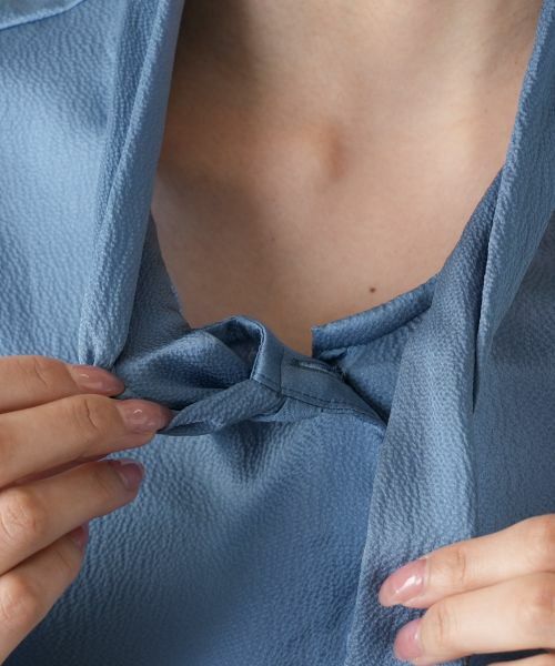 Leilian PLUS HOUSE / レリアンプラスハウス シャツ・ブラウス | 【店舗人気】ボウタイブラウス【BOURGE】 | 詳細16