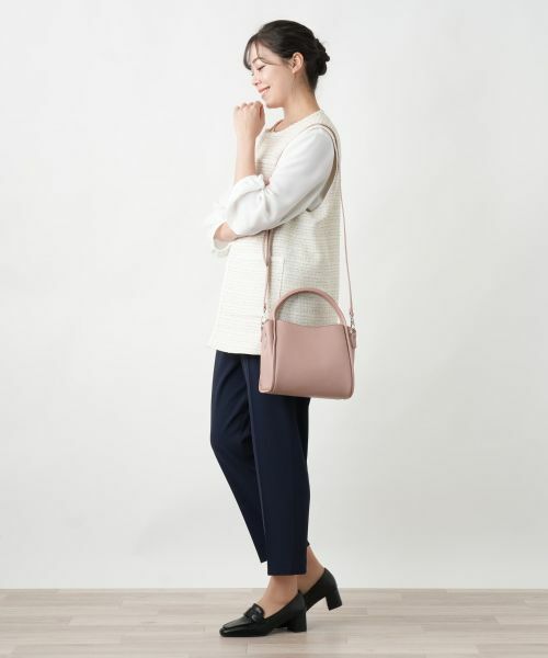 Leilian PLUS HOUSE / レリアンプラスハウス ハンドバッグ | 【店舗人気】ショルダー付き2WAYバッグ | 詳細1