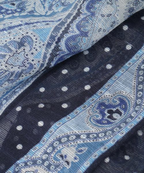 Leilian PLUS HOUSE / レリアンプラスハウス マフラー・ショール・スヌード・ストール | プリントストール【BINDA】 | 詳細1