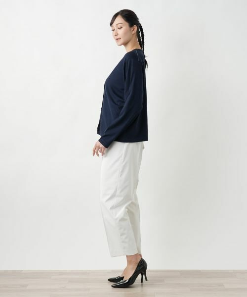 Leilian PLUS HOUSE / レリアンプラスハウス カーディガン・ボレロ | 【店舗人気】Vネックカーディガン【BOURGE】【BOURGE】 | 詳細5