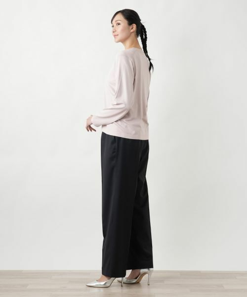 Leilian PLUS HOUSE / レリアンプラスハウス カーディガン・ボレロ | 【店舗人気】Vネックカーディガン【BOURGE】【BOURGE】 | 詳細8