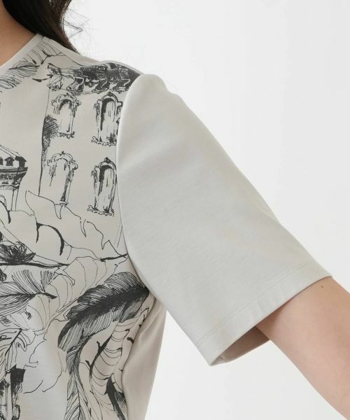 Leilian PLUS HOUSE / レリアンプラスハウス Tシャツ | 【店舗人気】プリントTシャツ【ROCHAS Premiere】 | 詳細12
