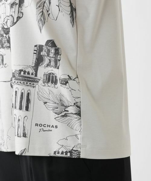 Leilian PLUS HOUSE / レリアンプラスハウス Tシャツ | 【店舗人気】プリントTシャツ【ROCHAS Premiere】 | 詳細13