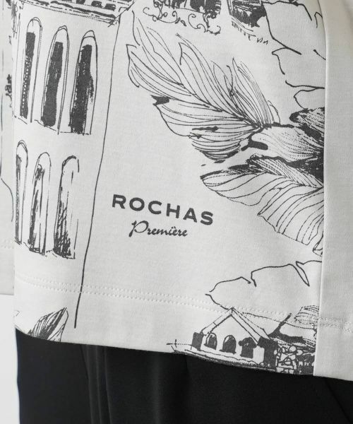 Leilian PLUS HOUSE / レリアンプラスハウス Tシャツ | 【店舗人気】プリントTシャツ【ROCHAS Premiere】 | 詳細14
