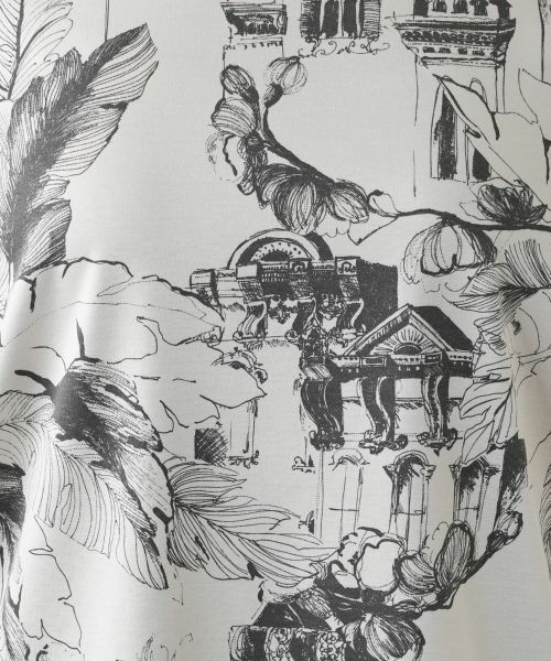 Leilian PLUS HOUSE / レリアンプラスハウス Tシャツ | 【店舗人気】プリントTシャツ【ROCHAS Premiere】 | 詳細15