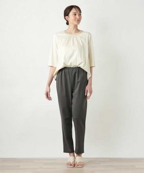 Leilian PLUS HOUSE / レリアンプラスハウス レギンス・スパッツ | 【店舗人気】スリムレギンス | 詳細1