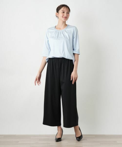 Leilian PLUS HOUSE / レリアンプラスハウス レギンス・スパッツ | ワイドレギンス | 詳細1