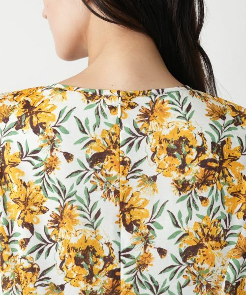 Leilian PLUS HOUSE / レリアンプラスハウス ドレス | 【店舗人気】ボタニカル柄フレアワンピース | 詳細11