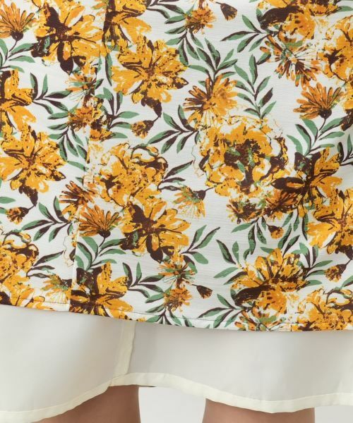 Leilian PLUS HOUSE / レリアンプラスハウス ドレス | 【店舗人気】ボタニカル柄フレアワンピース | 詳細14