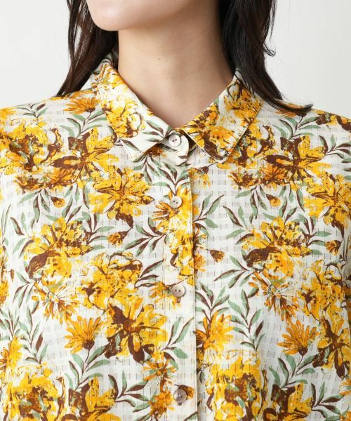 Leilian PLUS HOUSE / レリアンプラスハウス シャツ・ブラウス | 【店舗人気】ボタニカル柄ブラウス | 詳細10