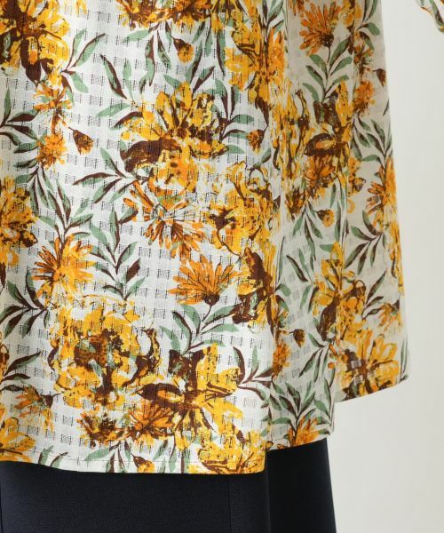Leilian PLUS HOUSE / レリアンプラスハウス シャツ・ブラウス | 【店舗人気】ボタニカル柄ブラウス | 詳細13
