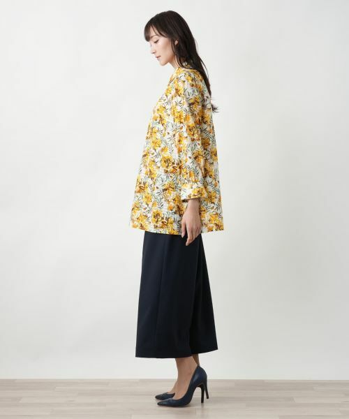 Leilian PLUS HOUSE / レリアンプラスハウス シャツ・ブラウス | 【店舗人気】ボタニカル柄ブラウス | 詳細5