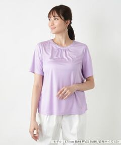 Leilian PLUS HOUSE / レリアンプラスハウス カットソー | 【店舗人気】シルククルーネックカットソー