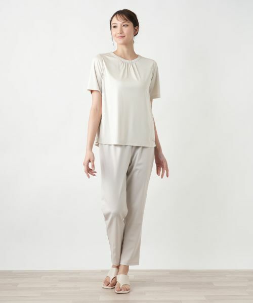 Leilian PLUS HOUSE / レリアンプラスハウス カットソー | 【店舗人気】シルククルーネックカットソー | 詳細1