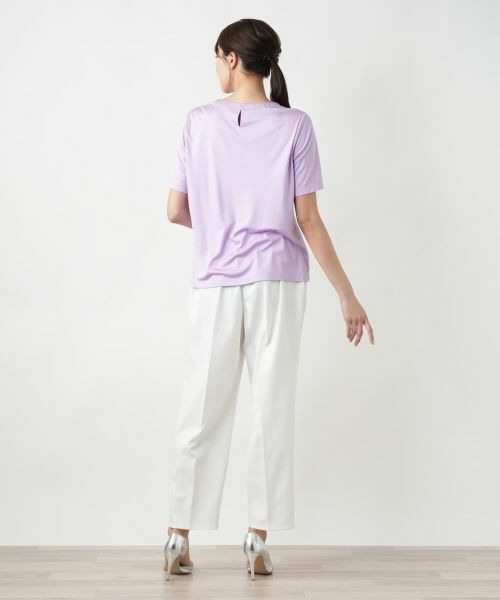 Leilian PLUS HOUSE / レリアンプラスハウス カットソー | 【店舗人気】シルククルーネックカットソー | 詳細12