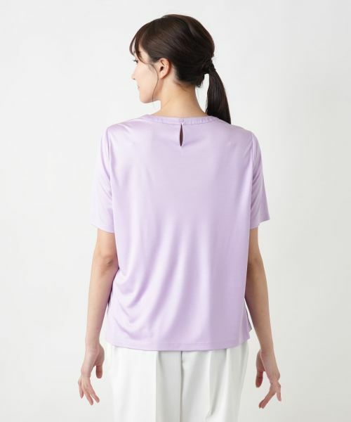 Leilian PLUS HOUSE / レリアンプラスハウス カットソー | 【店舗人気】シルククルーネックカットソー | 詳細15