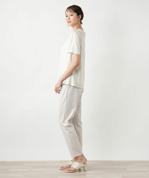 Leilian PLUS HOUSE / レリアンプラスハウス カットソー | 【店舗人気】シルククルーネックカットソー | 詳細2