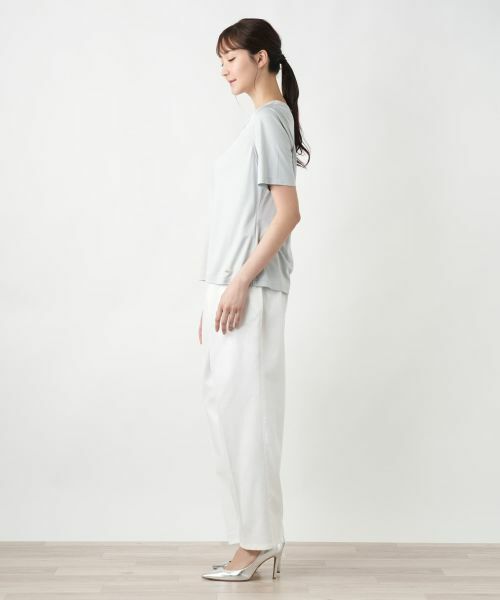 Leilian PLUS HOUSE / レリアンプラスハウス カットソー | 【店舗人気】シルククルーネックカットソー | 詳細5