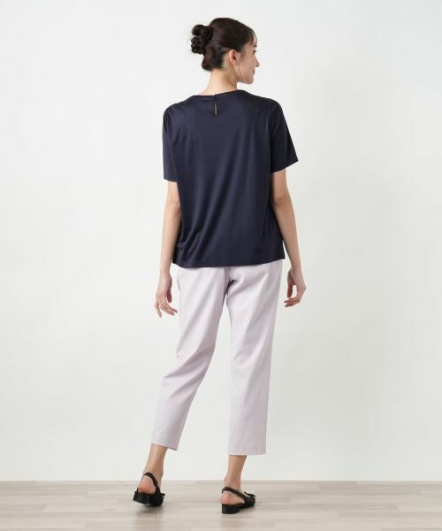 Leilian PLUS HOUSE / レリアンプラスハウス カットソー | 【店舗人気】シルククルーネックカットソー | 詳細9