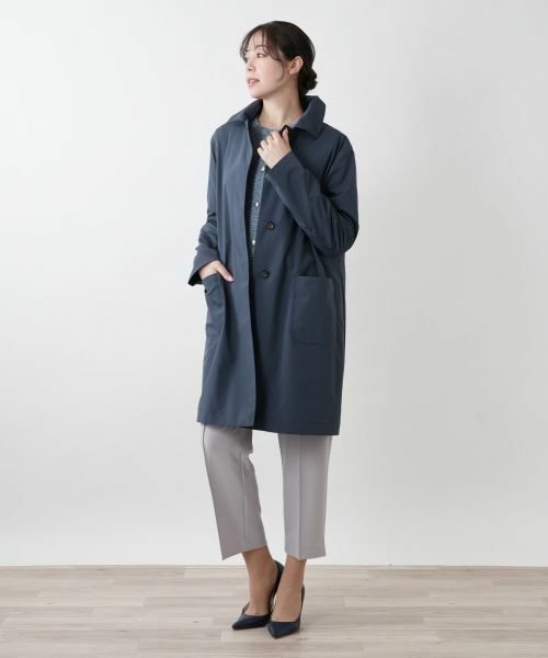 Leilian PLUS HOUSE / レリアンプラスハウス その他アウター | 【店舗人気】ステンカラーコート | 詳細1