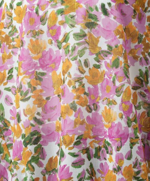 Leilian PLUS HOUSE / レリアンプラスハウス シャツ・ブラウス | 【店舗人気】フラワープリントブラウス【Leilian WHITE LABEL】 | 詳細15