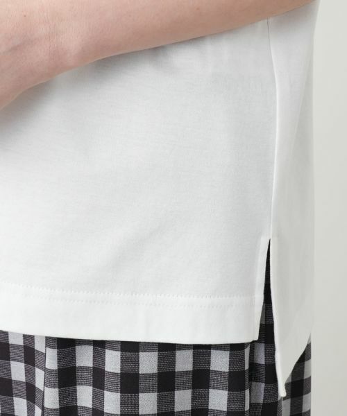 Leilian PLUS HOUSE / レリアンプラスハウス Tシャツ | 【店舗人気】フラワー刺繍Tシャツ【Leilian WHITE LABEL】 | 詳細13