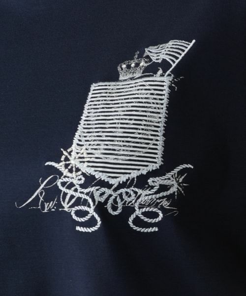 Leilian PLUS HOUSE / レリアンプラスハウス Tシャツ | 【店舗人気】刺繍クルーネックTシャツ【Leilian WHITE LABEL】 | 詳細16