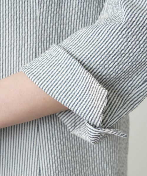 Leilian PLUS HOUSE / レリアンプラスハウス テーラードジャケット | 【店舗人気】ストライプジャケット【Leilian WHITE LABEL】 | 詳細12