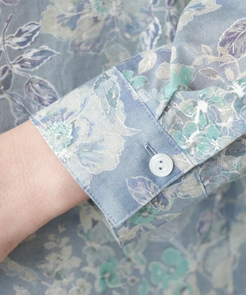 Leilian PLUS HOUSE / レリアンプラスハウス シャツ・ブラウス | 【店舗人気】ボタニカル柄ブラウス【Leilian WHITE LABEL】 | 詳細12