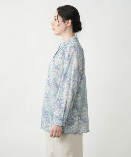 Leilian PLUS HOUSE / レリアンプラスハウス シャツ・ブラウス | 【店舗人気】ボタニカル柄ブラウス【Leilian WHITE LABEL】 | 詳細5