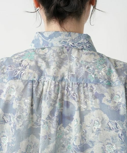 Leilian PLUS HOUSE / レリアンプラスハウス シャツ・ブラウス | 【店舗人気】ボタニカル柄ブラウス【Leilian WHITE LABEL】 | 詳細8