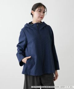 Leilian PLUS HOUSE / レリアンプラスハウス テーラードジャケット | 【店舗人気】フーデッドジャケット【Leilian WHITE LABEL】