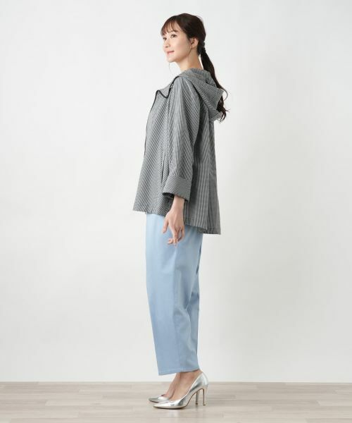 フーデッドジャケット【Leilian WHITE LABEL】 （テーラード