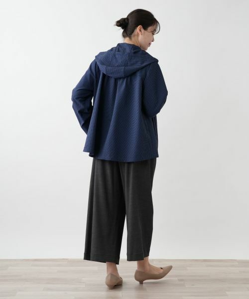 Leilian PLUS HOUSE / レリアンプラスハウス テーラードジャケット | 【店舗人気】フーデッドジャケット【Leilian WHITE LABEL】 | 詳細3