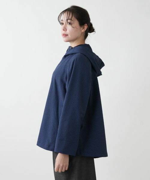 店舗人気】フーデッドジャケット【Leilian WHITE LABEL