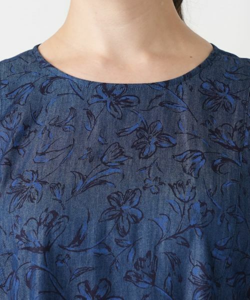 Leilian PLUS HOUSE / レリアンプラスハウス ドレス | 【店舗人気】洗えるデニムワンピース | 詳細7