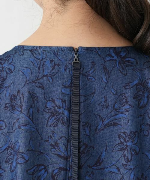 Leilian PLUS HOUSE / レリアンプラスハウス ドレス | 【店舗人気】洗えるデニムワンピース | 詳細8