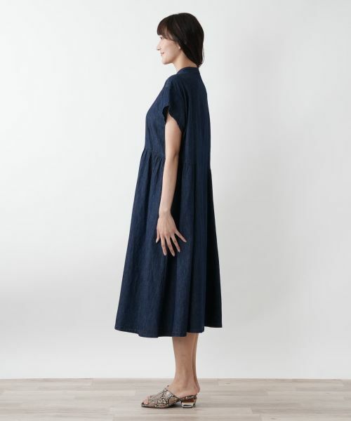 Leilian PLUS HOUSE / レリアンプラスハウス ドレス | 【店舗人気】バンドカラーワンピース | 詳細5