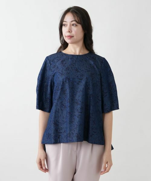 Leilian PLUS HOUSE / レリアンプラスハウス シャツ・ブラウス | 【店舗人気】プリントブラウス | 詳細4