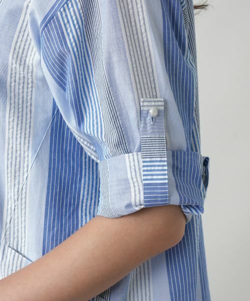 Leilian PLUS HOUSE / レリアンプラスハウス シャツ・ブラウス | 【店舗人気】ストライプブラウス | 詳細11