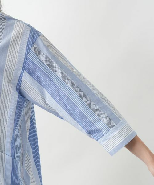 Leilian PLUS HOUSE / レリアンプラスハウス シャツ・ブラウス | 【店舗人気】ストライプブラウス | 詳細9