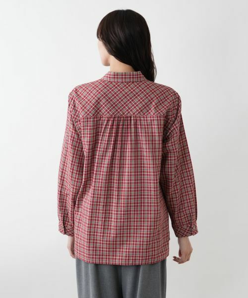 Leilian PLUS HOUSE / レリアンプラスハウス シャツ・ブラウス | リバーシブルチェックシャツ | 詳細10