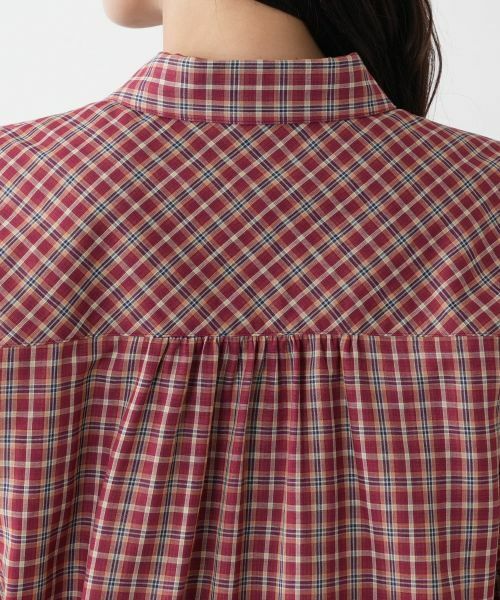 Leilian PLUS HOUSE / レリアンプラスハウス シャツ・ブラウス | リバーシブルチェックシャツ | 詳細13