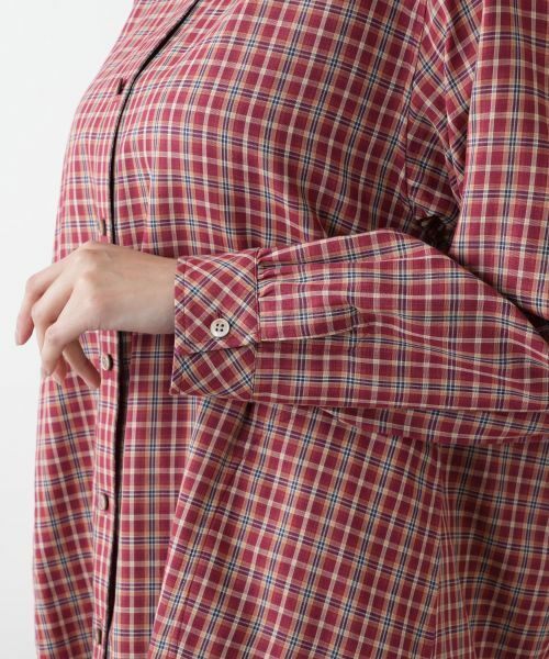 Leilian PLUS HOUSE / レリアンプラスハウス シャツ・ブラウス | リバーシブルチェックシャツ | 詳細15