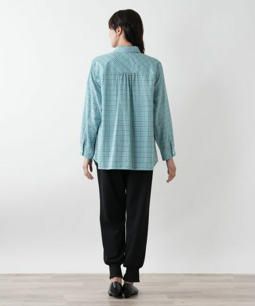Leilian PLUS HOUSE / レリアンプラスハウス シャツ・ブラウス | リバーシブルチェックシャツ | 詳細3