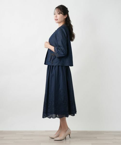 Leilian PLUS HOUSE / レリアンプラスハウス テーラードジャケット | ノーカラージャケット | 詳細2