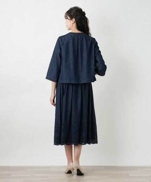 Leilian PLUS HOUSE / レリアンプラスハウス テーラードジャケット | ノーカラージャケット | 詳細3