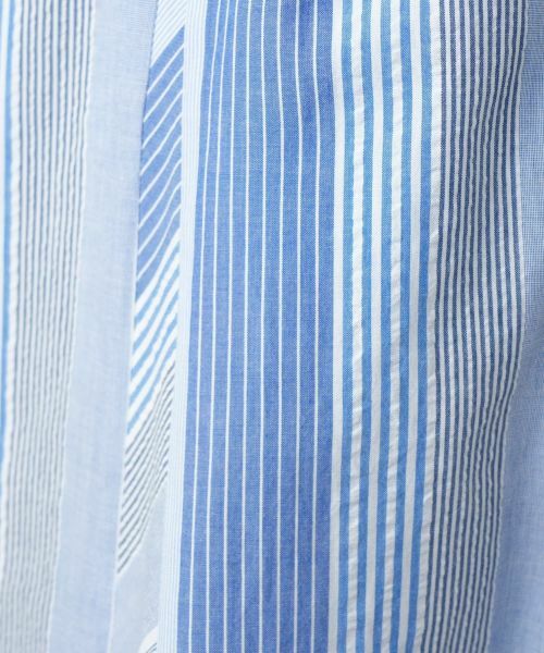 Leilian PLUS HOUSE / レリアンプラスハウス ミニ・ひざ丈スカート | 【店舗人気】ストライプフレアスカート | 詳細11