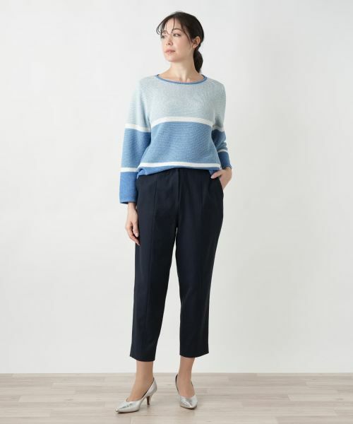 Leilian PLUS HOUSE / レリアンプラスハウス その他パンツ | 【店舗人気】クロップドテーパードパンツ | 詳細4